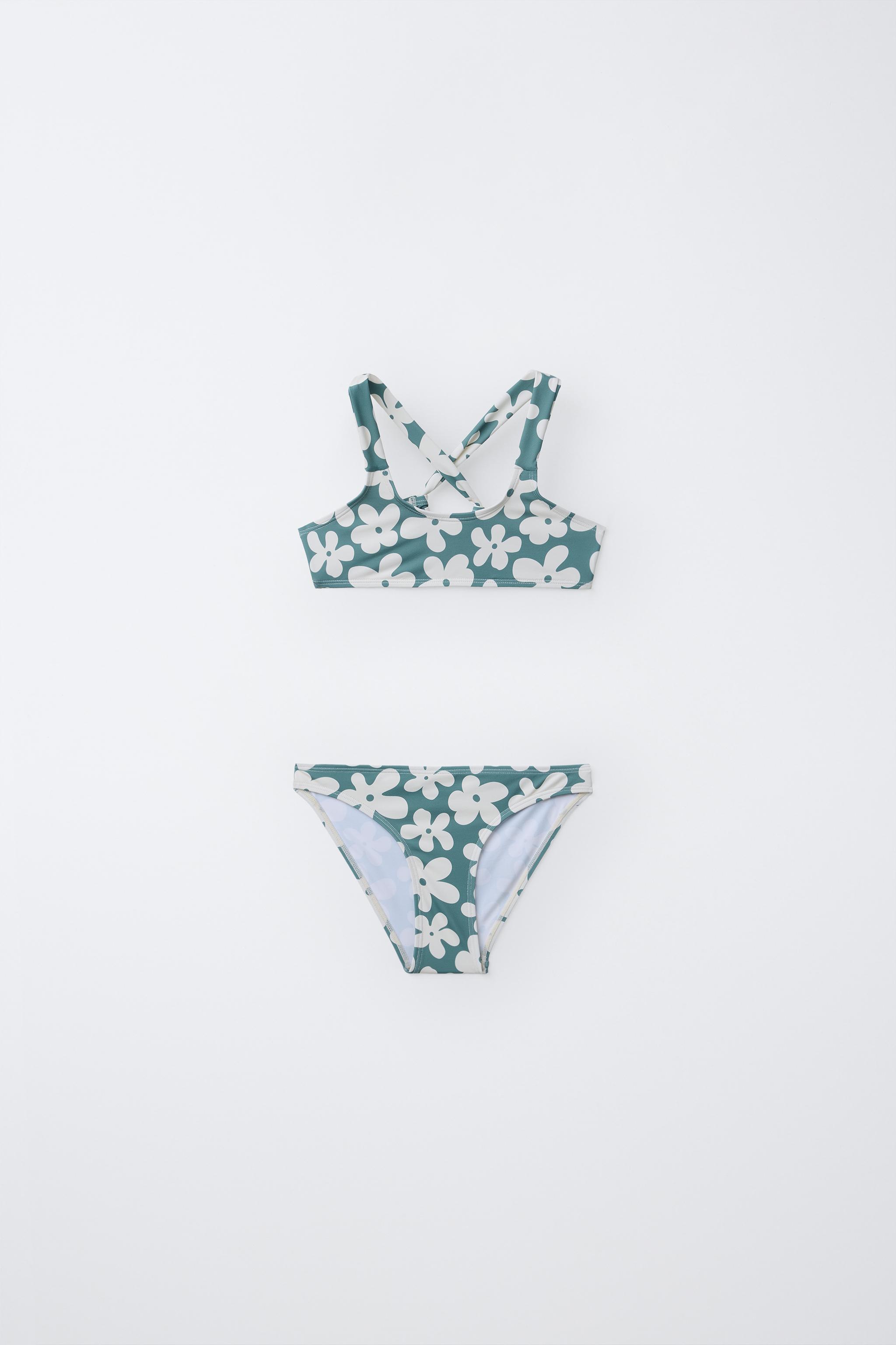 6-14 ANS/ BIKINI IMPRIMÉ À FLEURS
